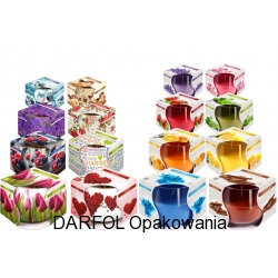 Świeca zapachowa w szkle i folii 7,2cm 20h